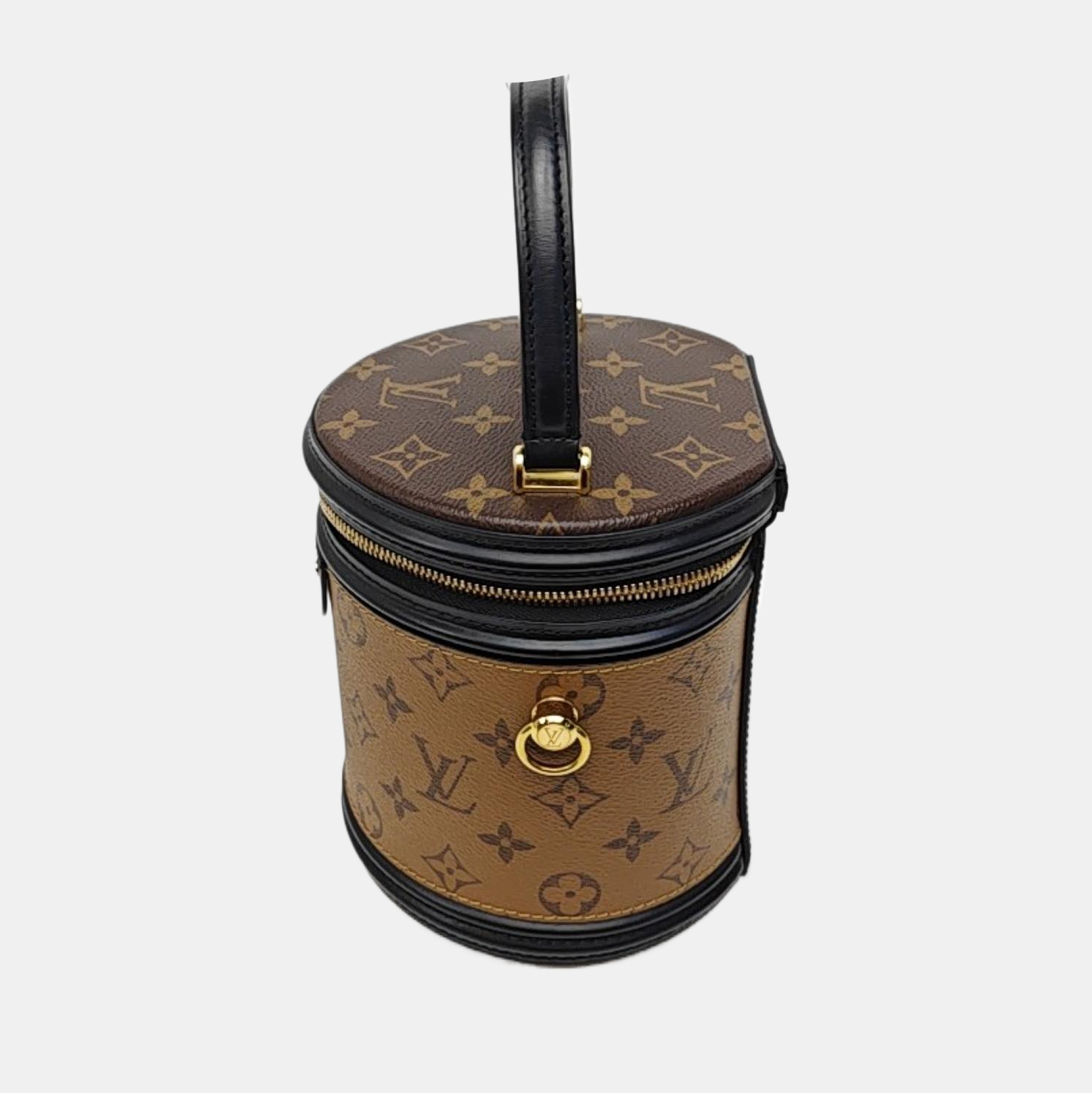 CANNES PM Monogram Coated Canvas Brown