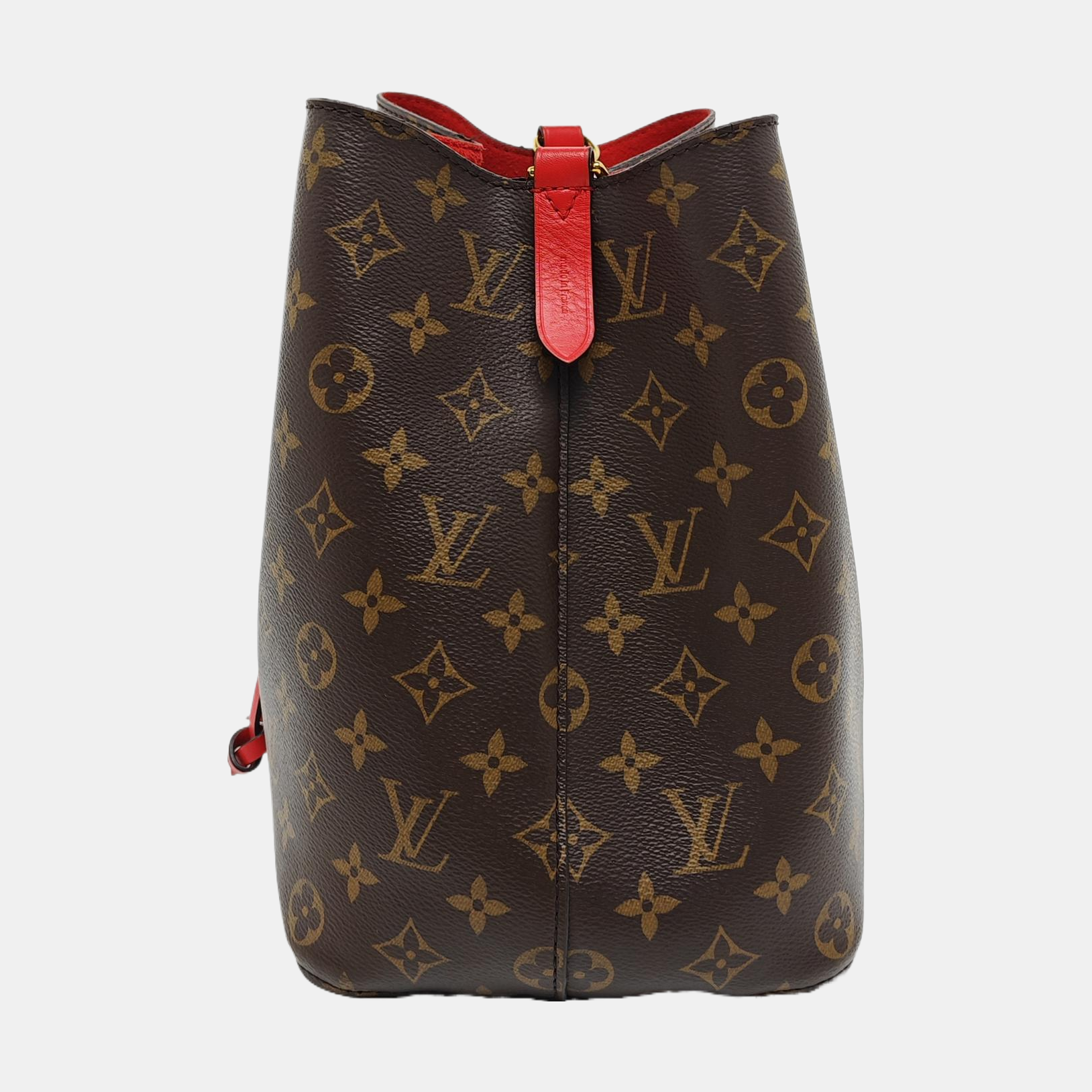 NÉONOÉ MM Monogram Coated Canvas Brown