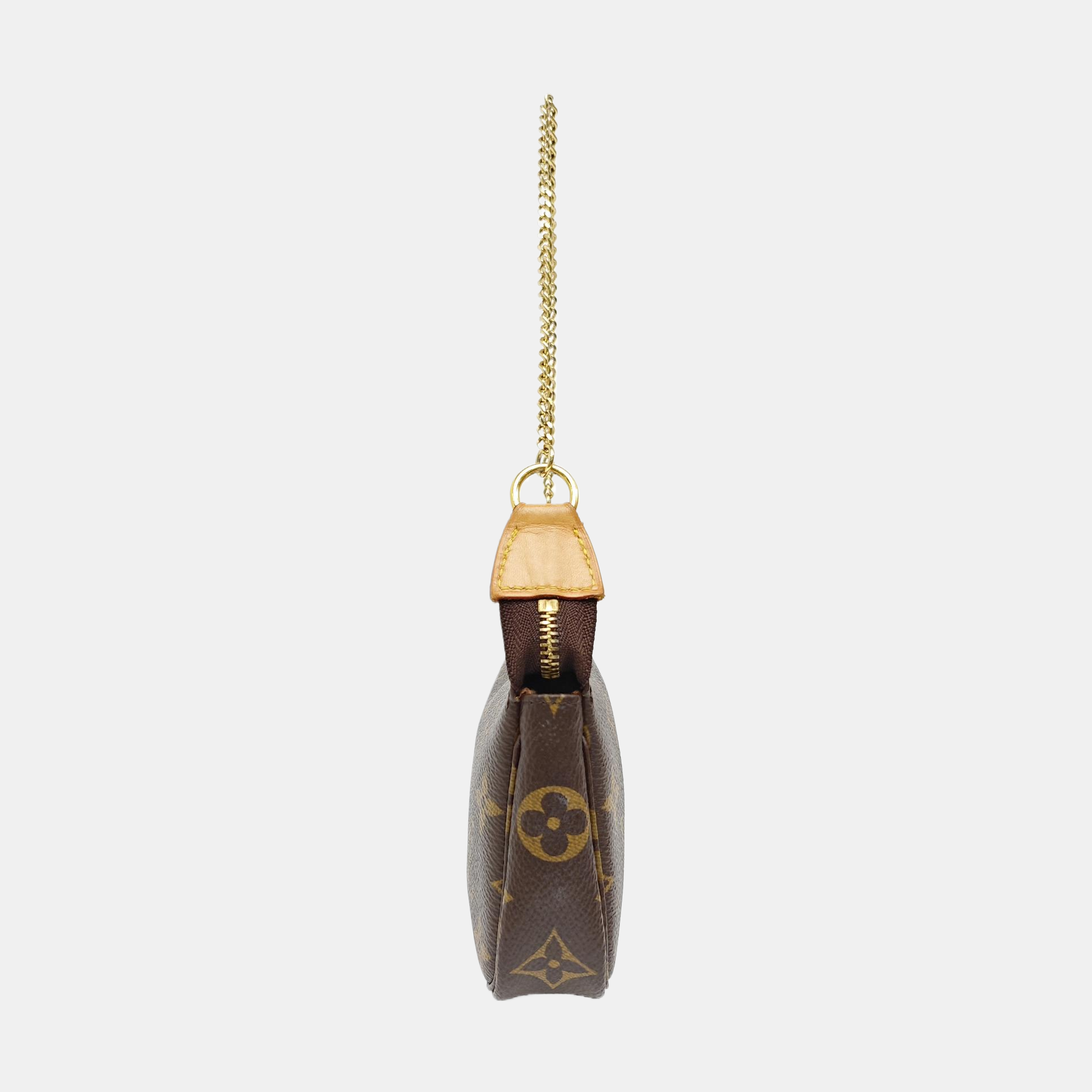 ACCESSOIRES Mini Monogram Coated Canvas Brown
