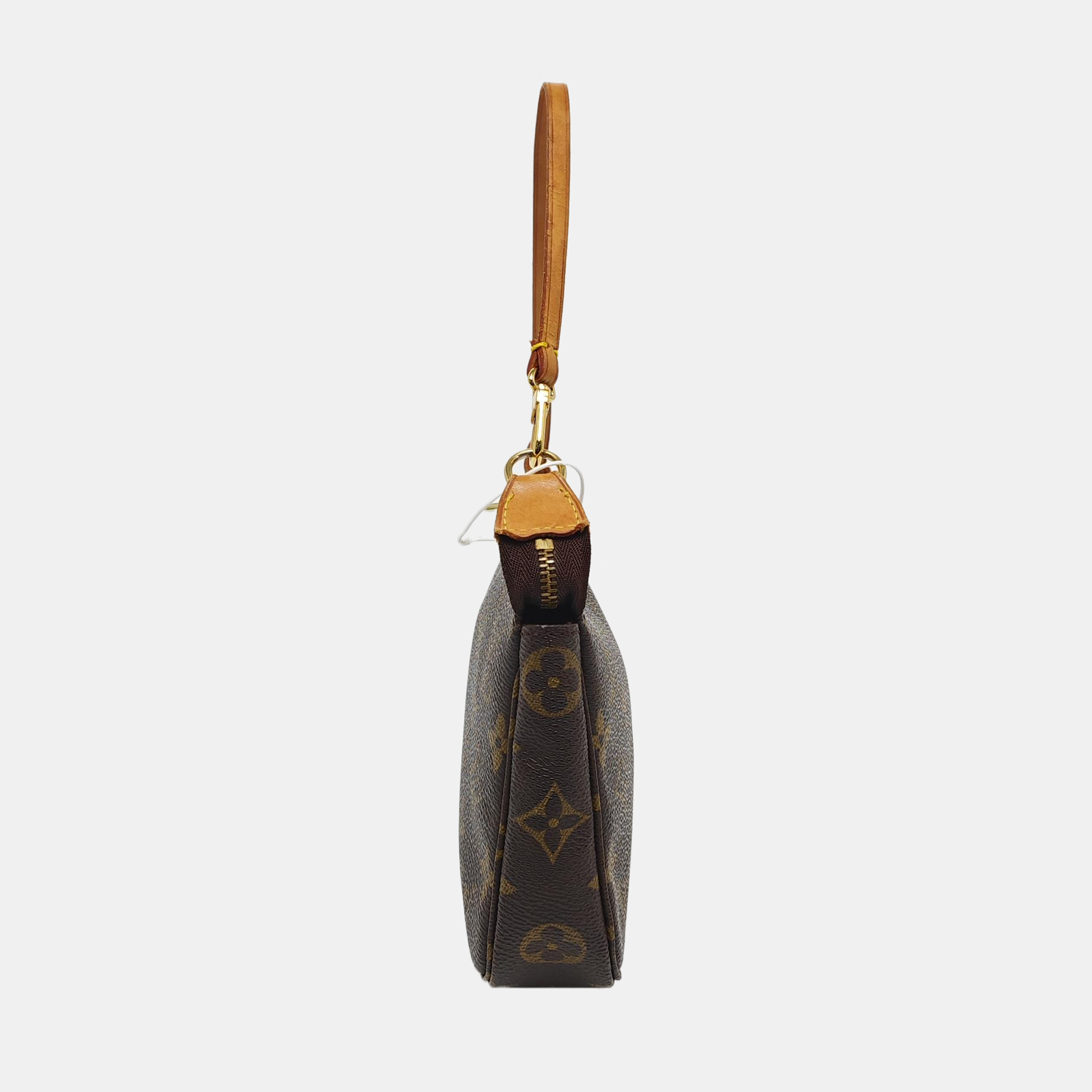 ACCESSOIRES Monogram Coated Canvas Brown