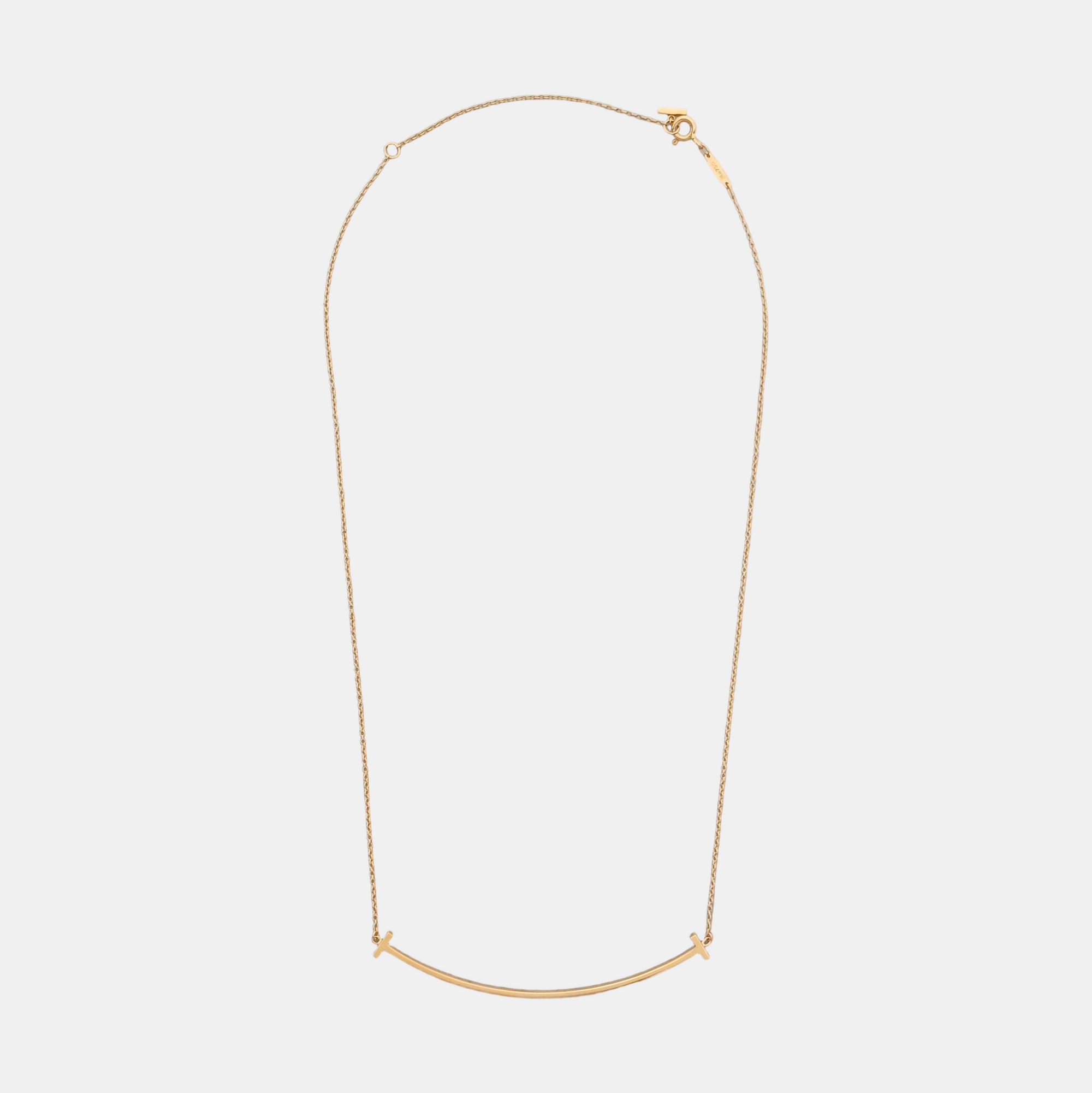 Tiffany T 18k Rose Gold Necklace