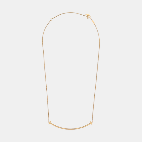 Tiffany T 18k Rose Gold Necklace