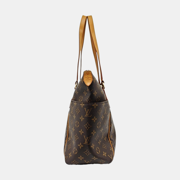 TOTALLY MM Monogram Coated Canvas Brown