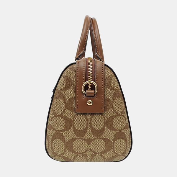 ROWAN Monogram Coated Canvas Beige