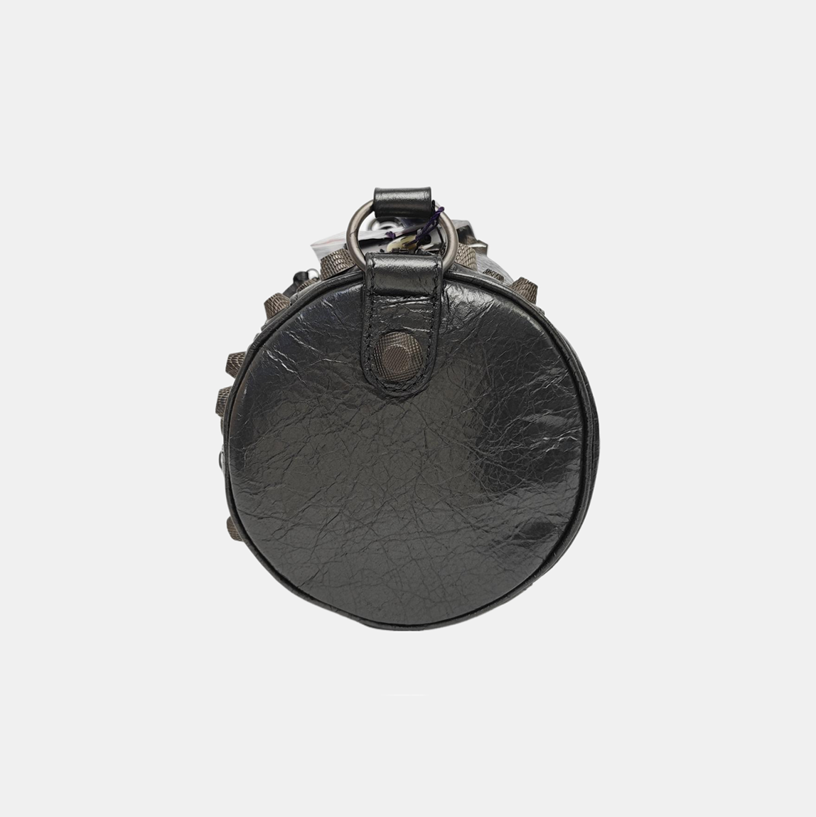 Le Cagole Small Lambskin Gray