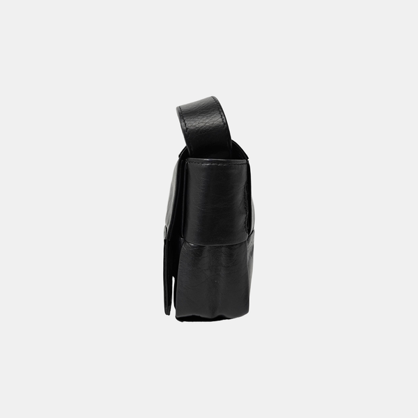 Calfskin Shoulder Bag Black