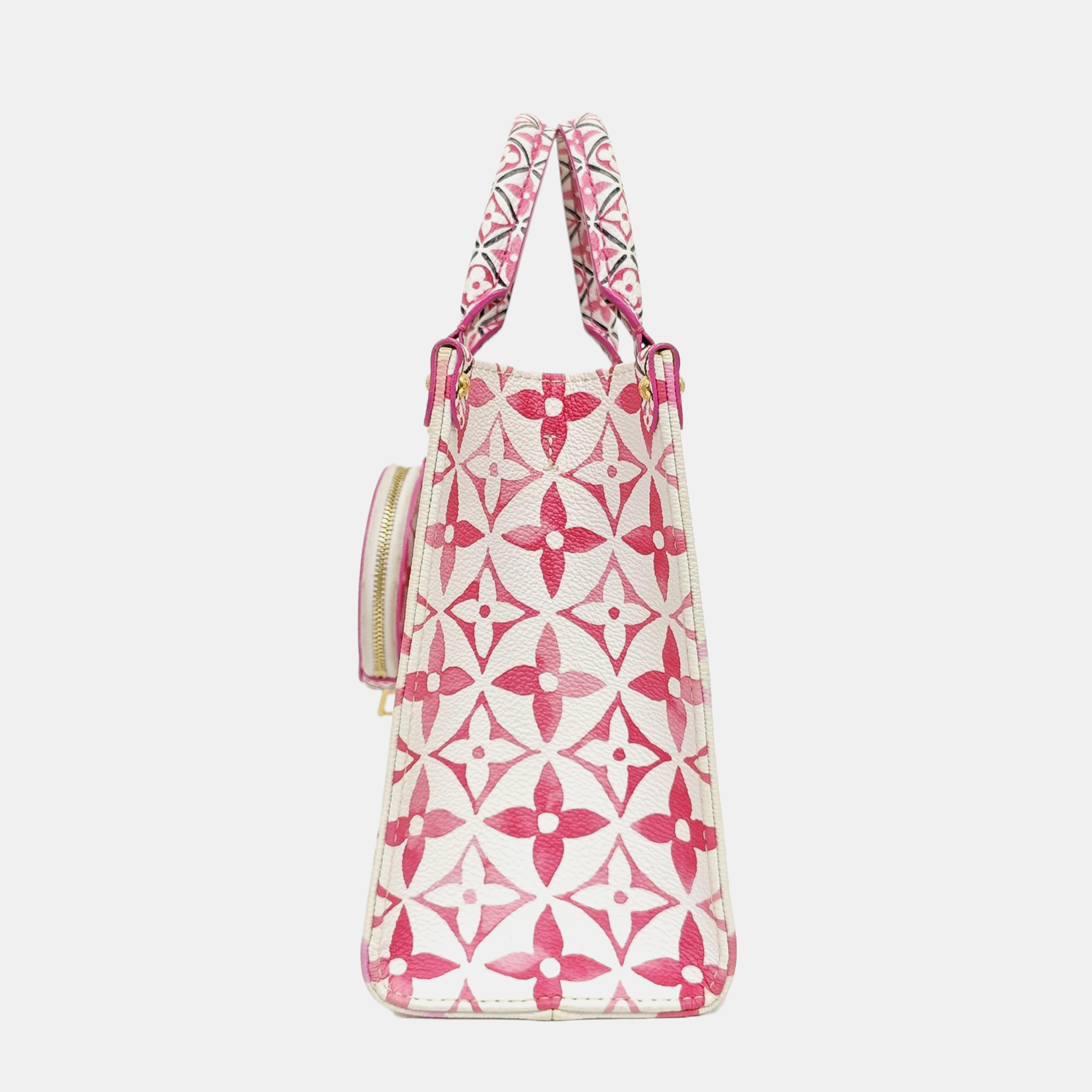 ONTHEGO PM Monogram Coated Canvas White