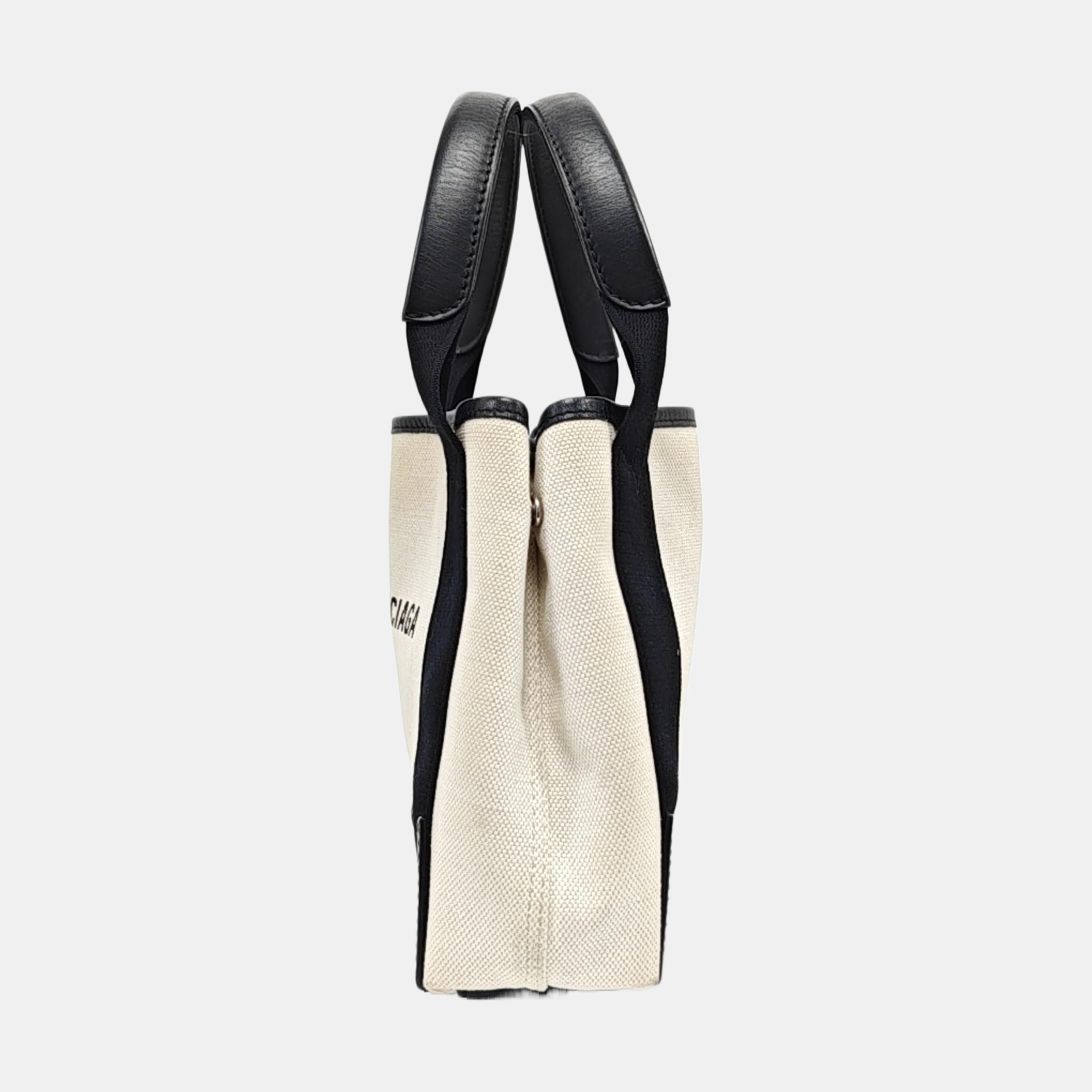 Navy Mini Canvas White