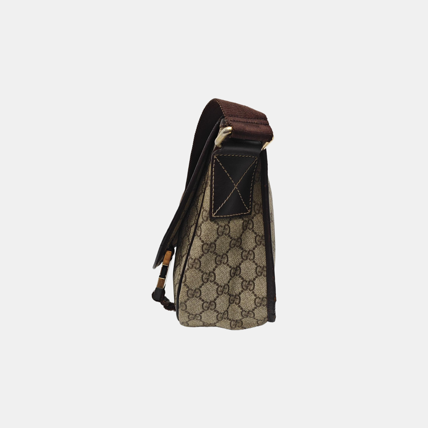 GG Imprime Monogram Coated Canvas Brown