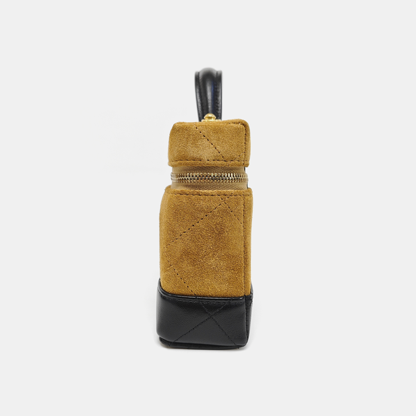 26S Quilted Deer Leather Multicolor