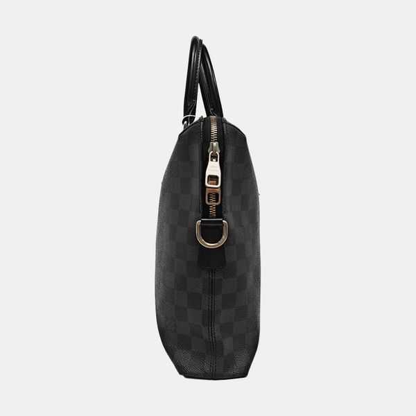 PORTE-DOCUMENTS Damier Graphite Coated Canvas Gray