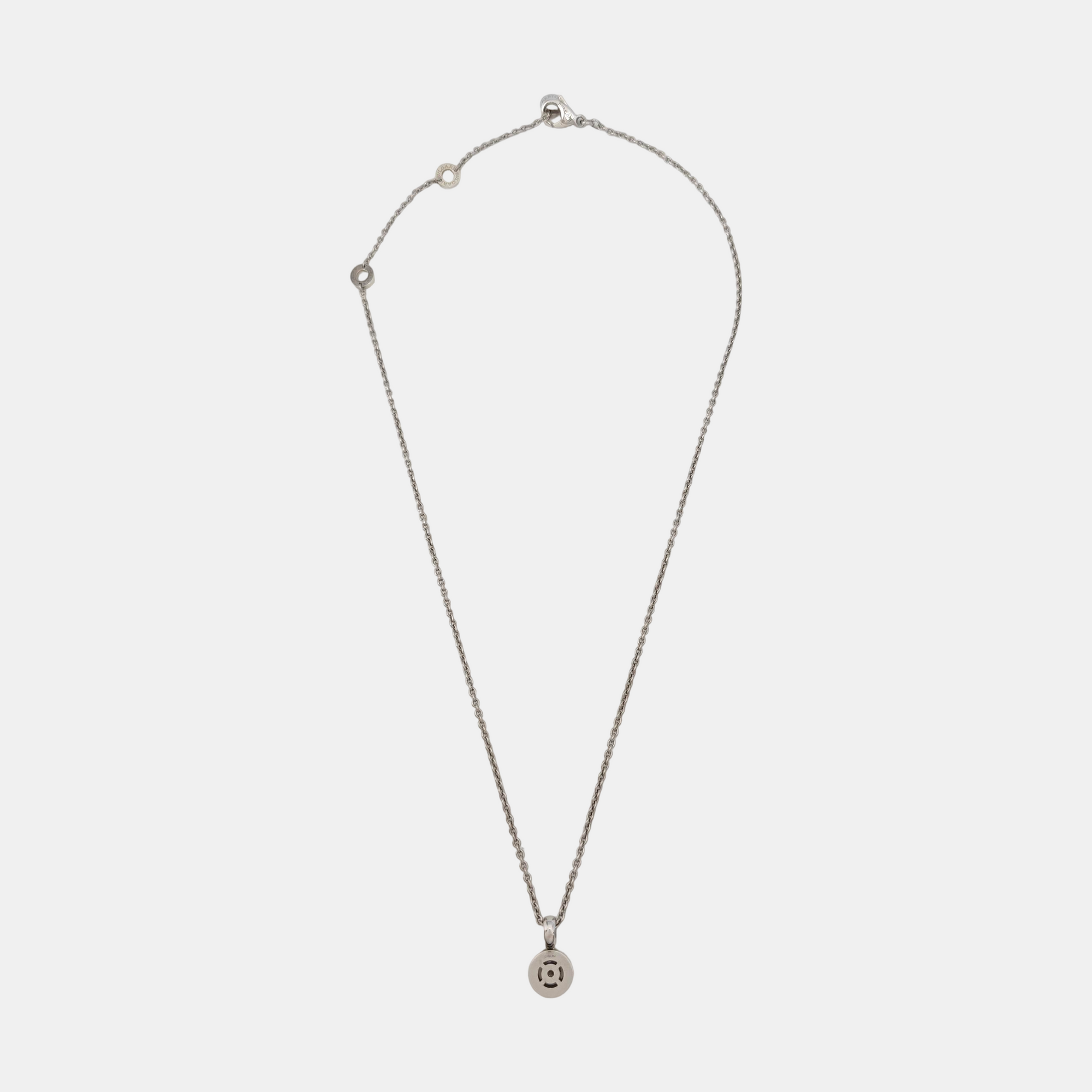 BVLGARI BVLGARI 18k White Gold Silver Necklace