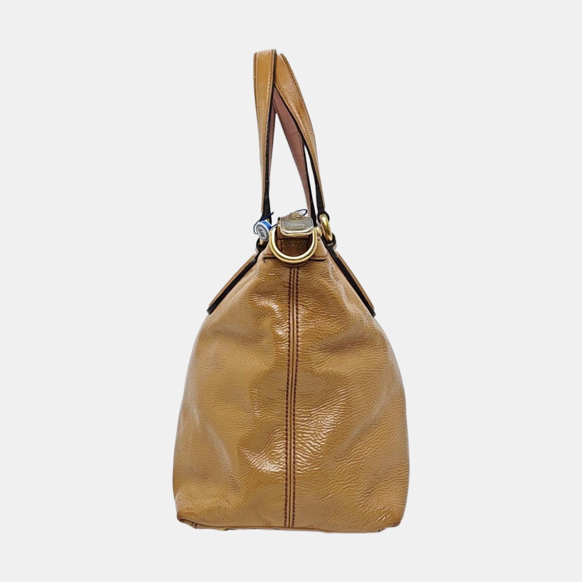 Soho Small Patent Leather Beige