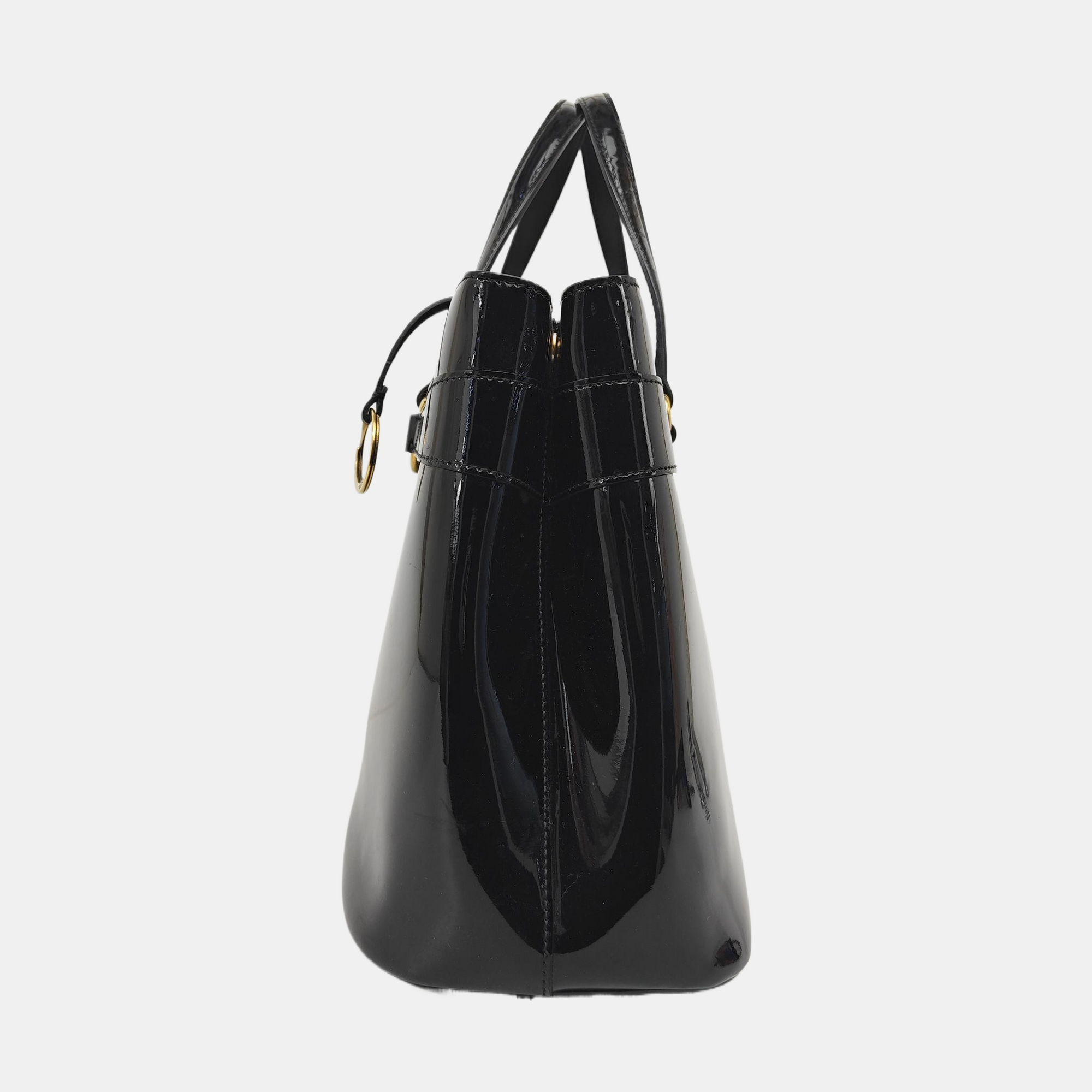Horsebit 1955 Medium Patent Leather Black