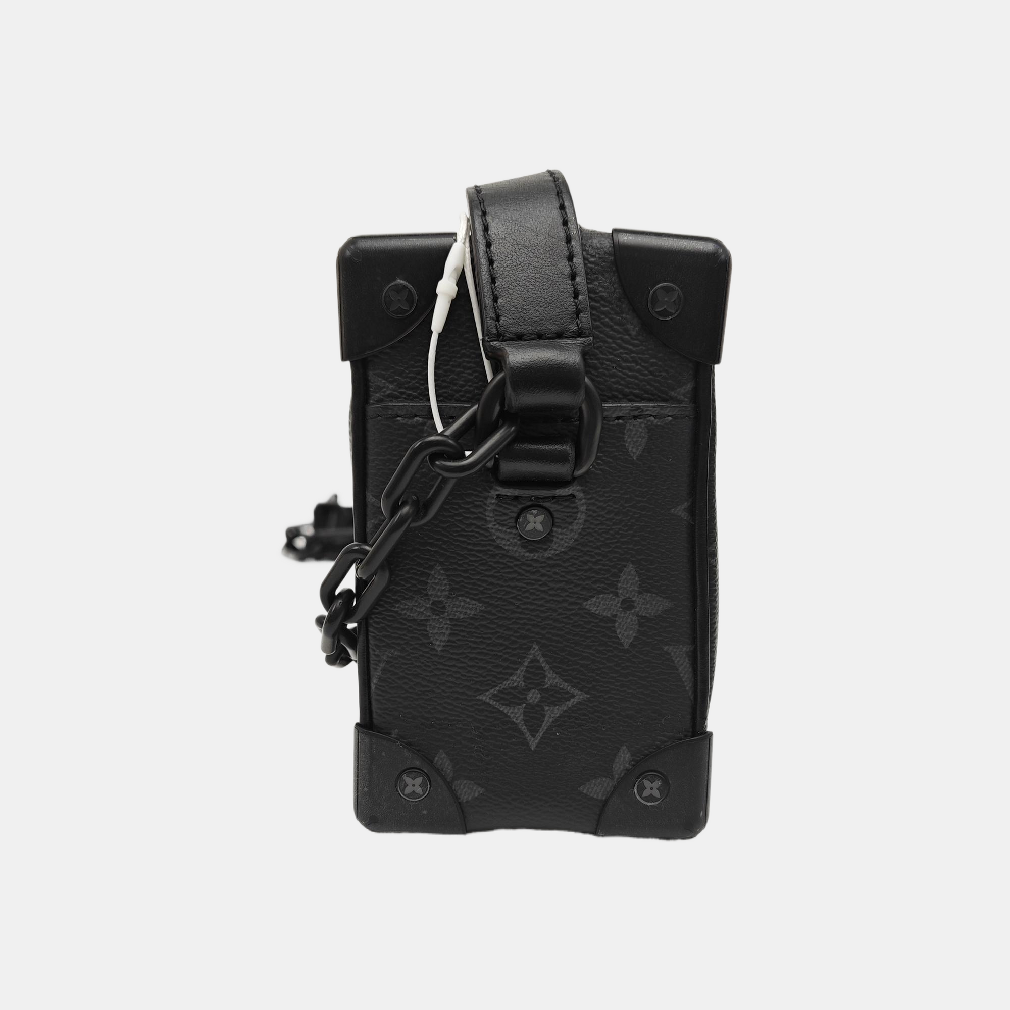 SOFT TRUNK Mini Monogram Coated Canvas Black