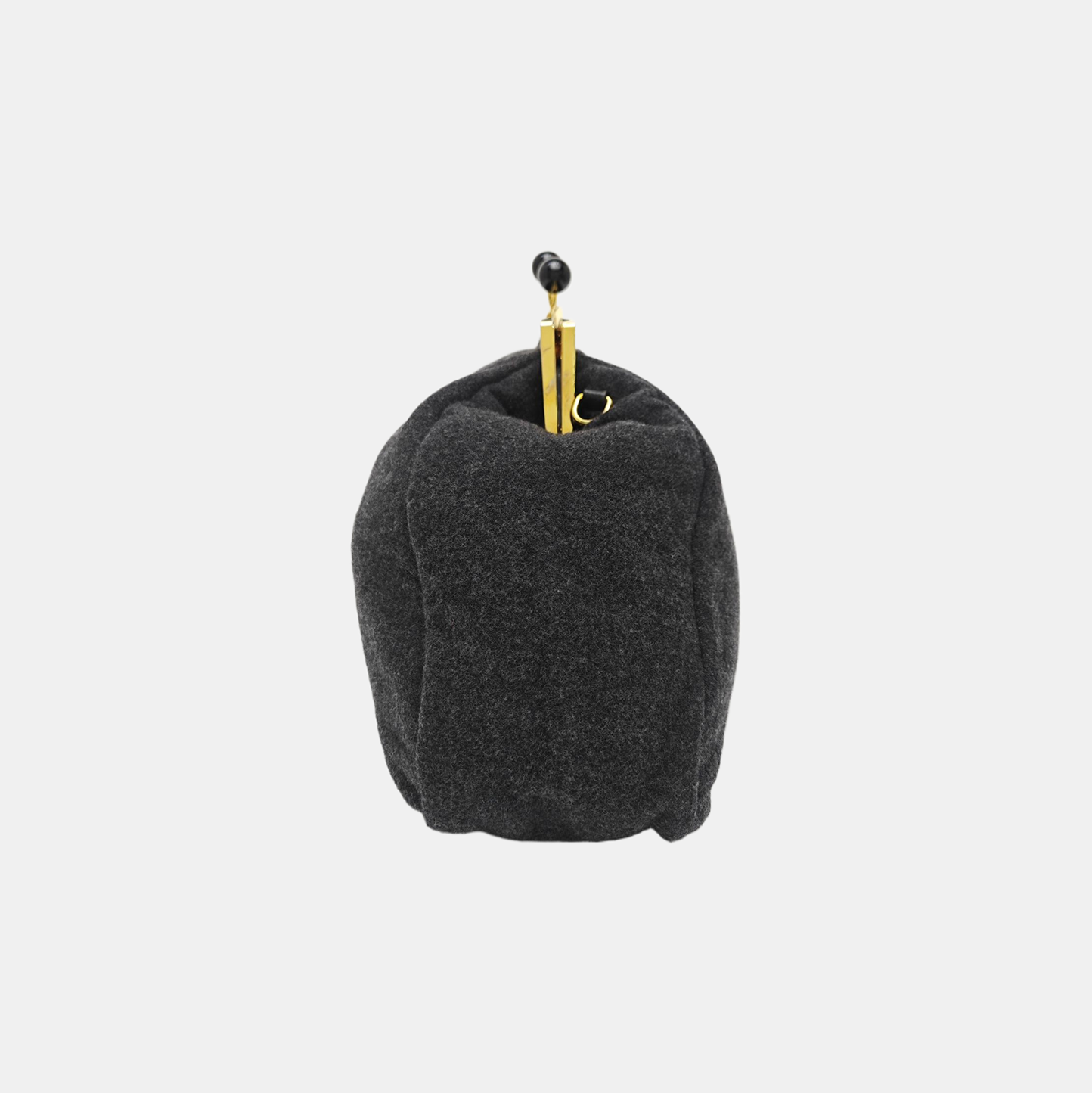 Fabric Shoulder Bag Gray