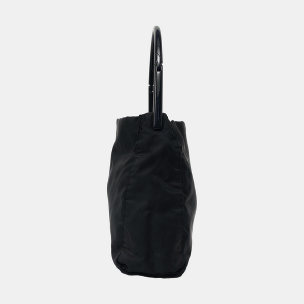 Nylon Tote Bag Black