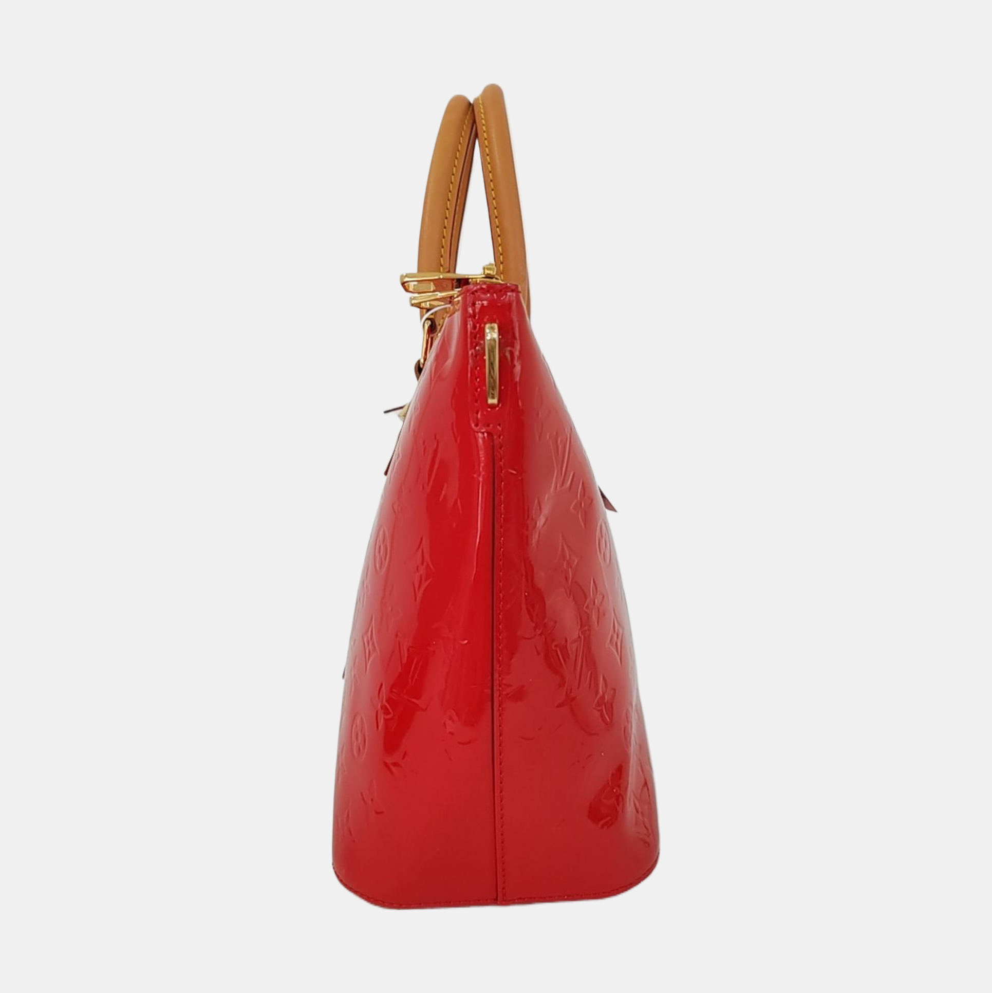 MONTEBELLO MM Patent Leather Red