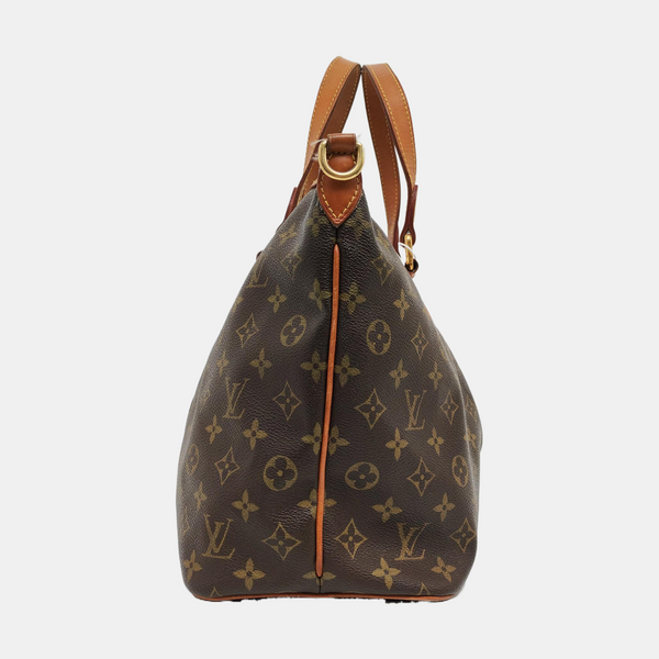 PALERMO PM Monogram Coated Canvas Brown