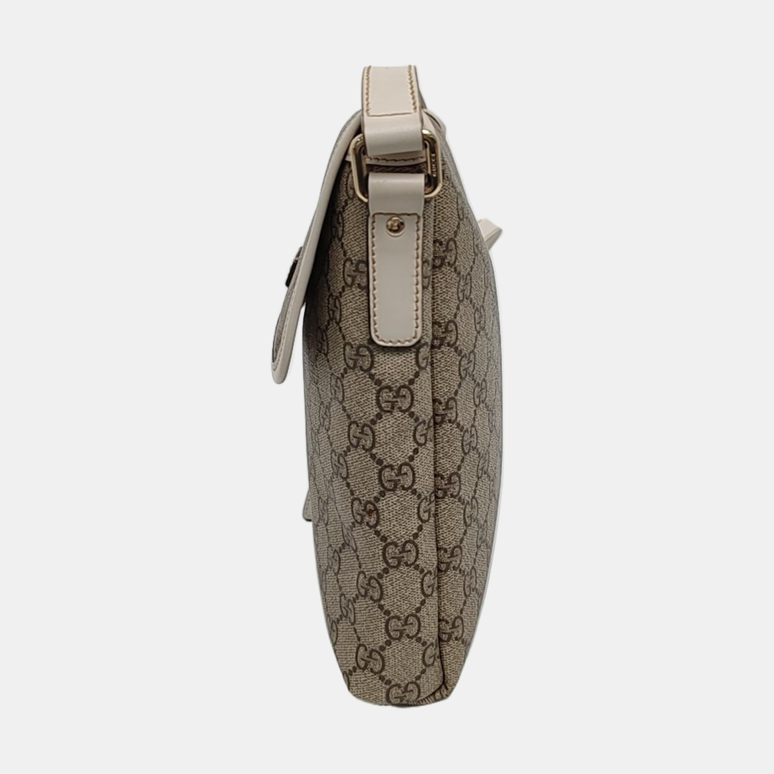 Ligne Shima Monogram Coated Canvas Beige