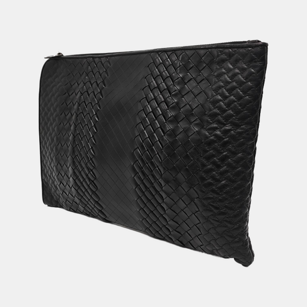 Calfskin Clutch Black