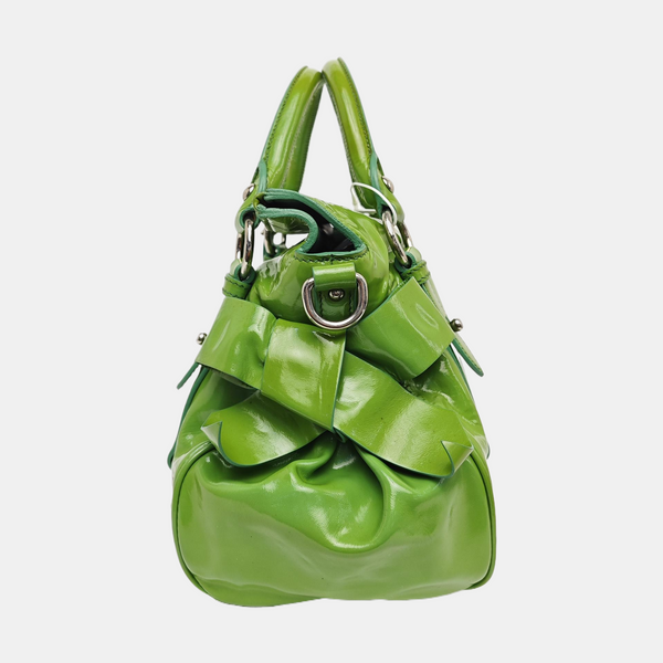 Bow Calfskin Green