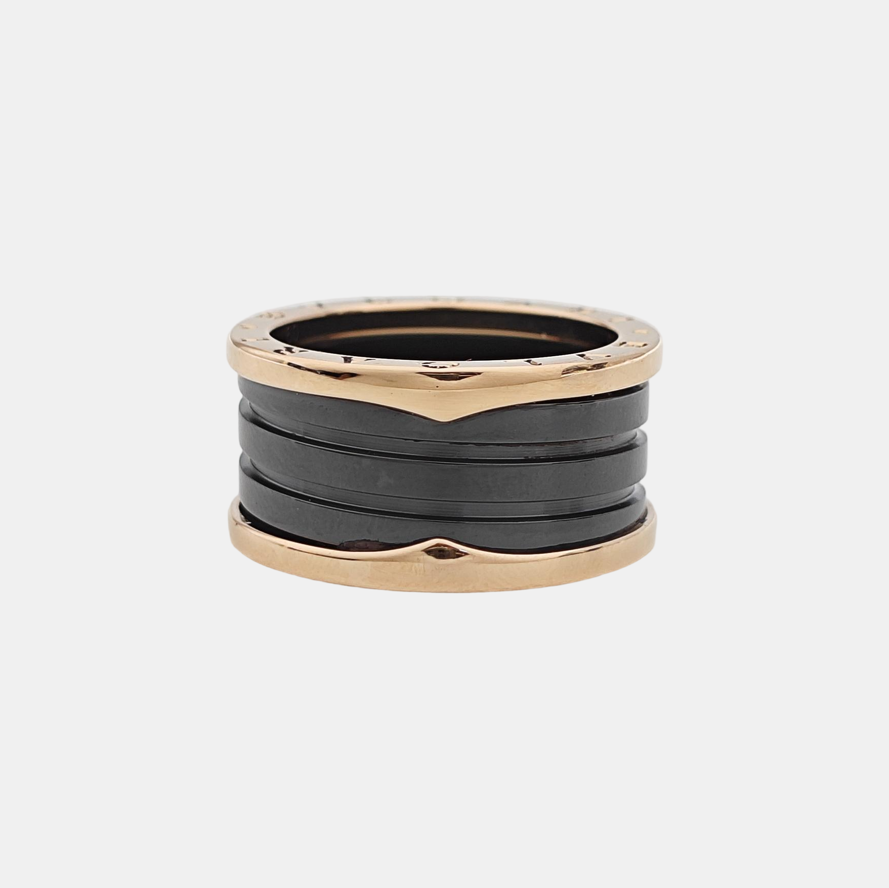 B.ZERO1 18k Rose Gold Ring EU 60