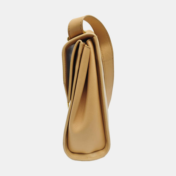 The Clip Calfskin Beige