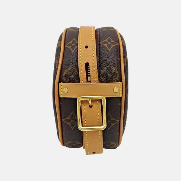 BOITE CHAPEAU PM Monogram Coated Canvas Brown