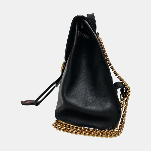 GG Marmont Calfskin Black