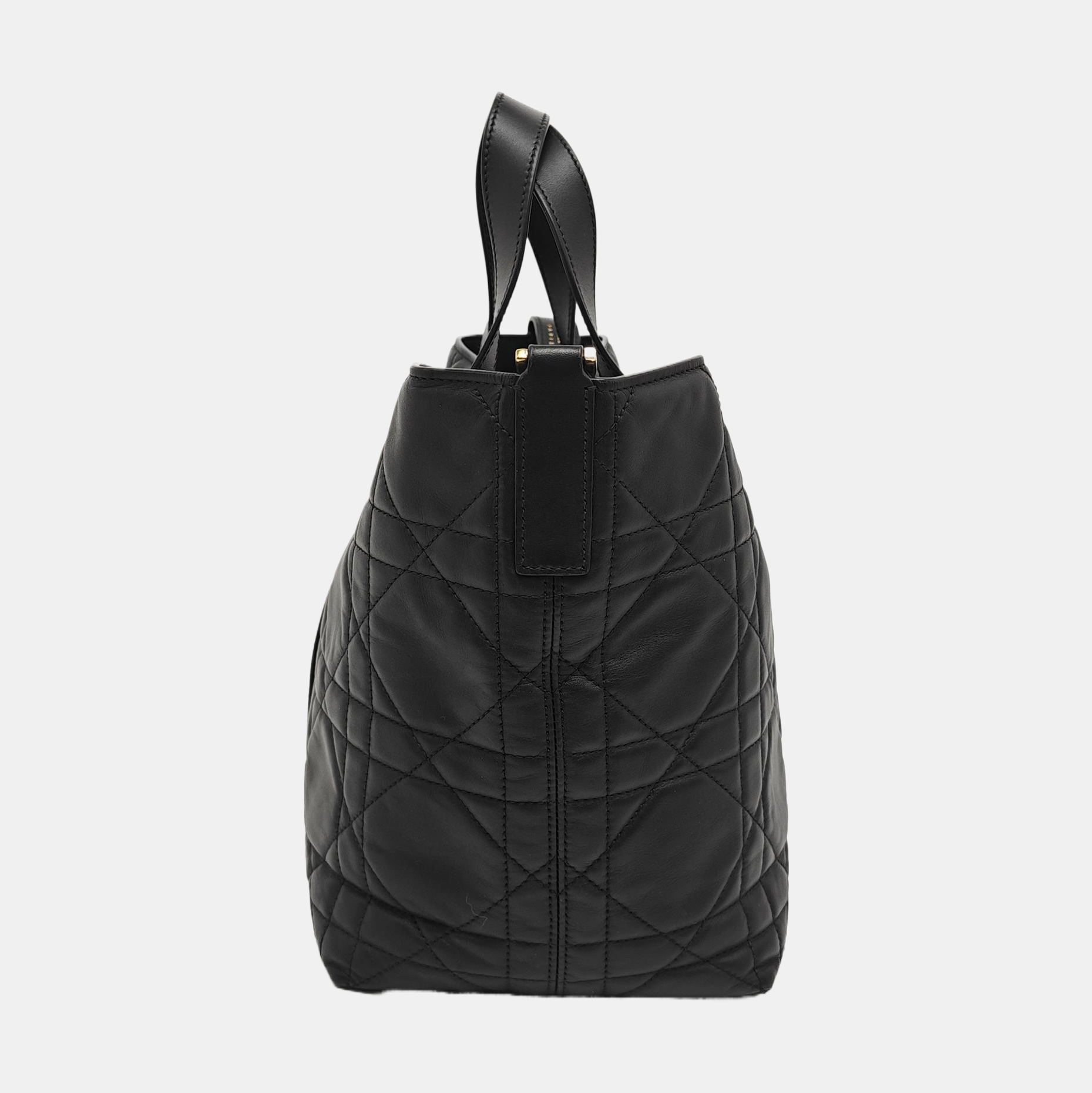 Toujours Medium Cannage Calfskin Black