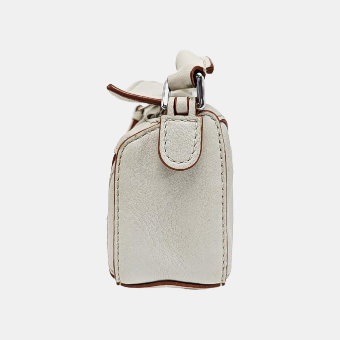 Puzzle Calfskin White