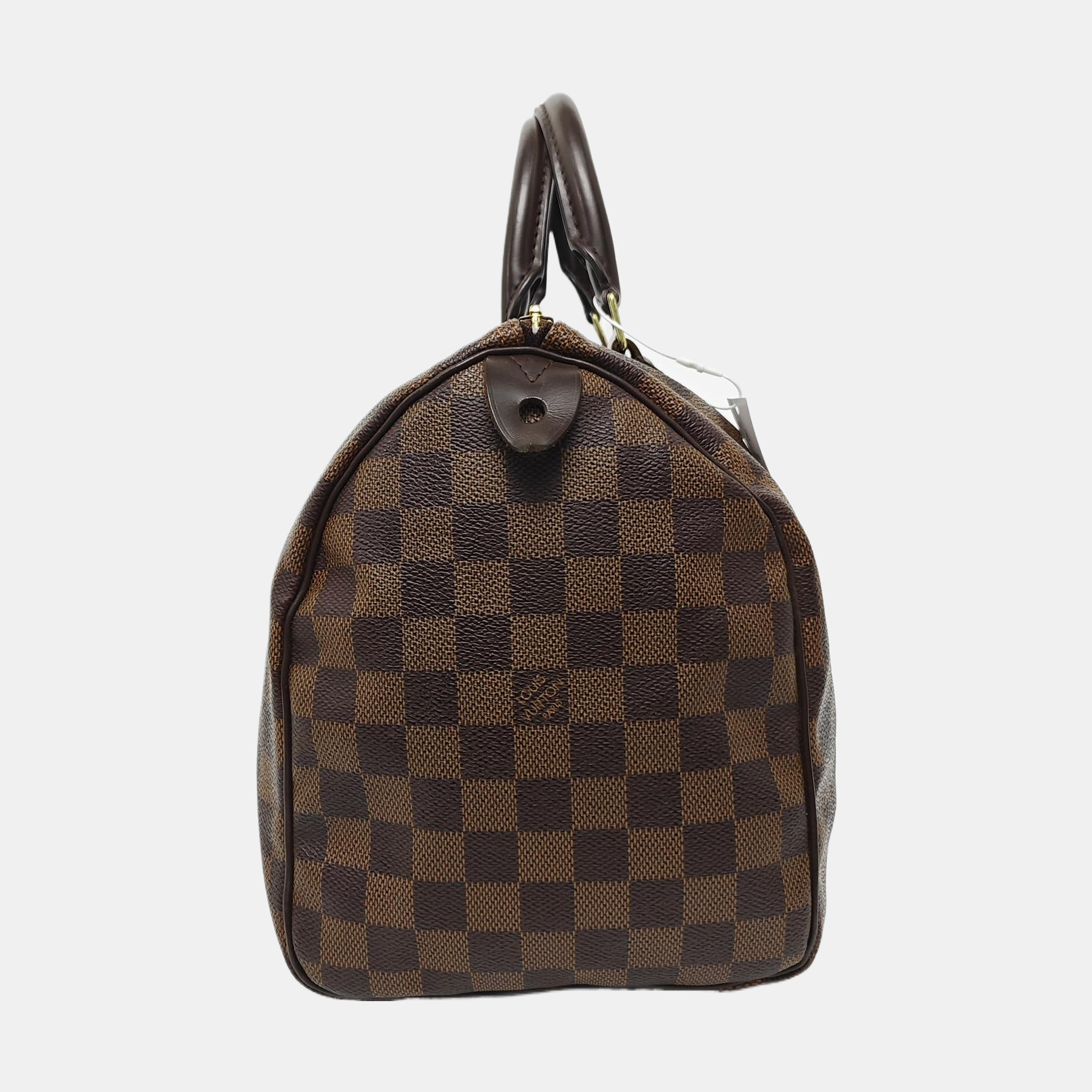 SPEEDY 30 Damier Ebene Coated Canvas Brown