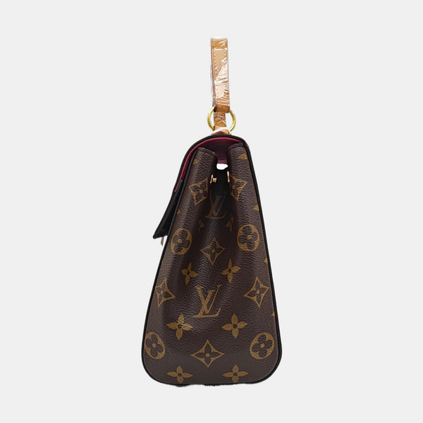 CLUNY Monogram Coated Canvas Brown
