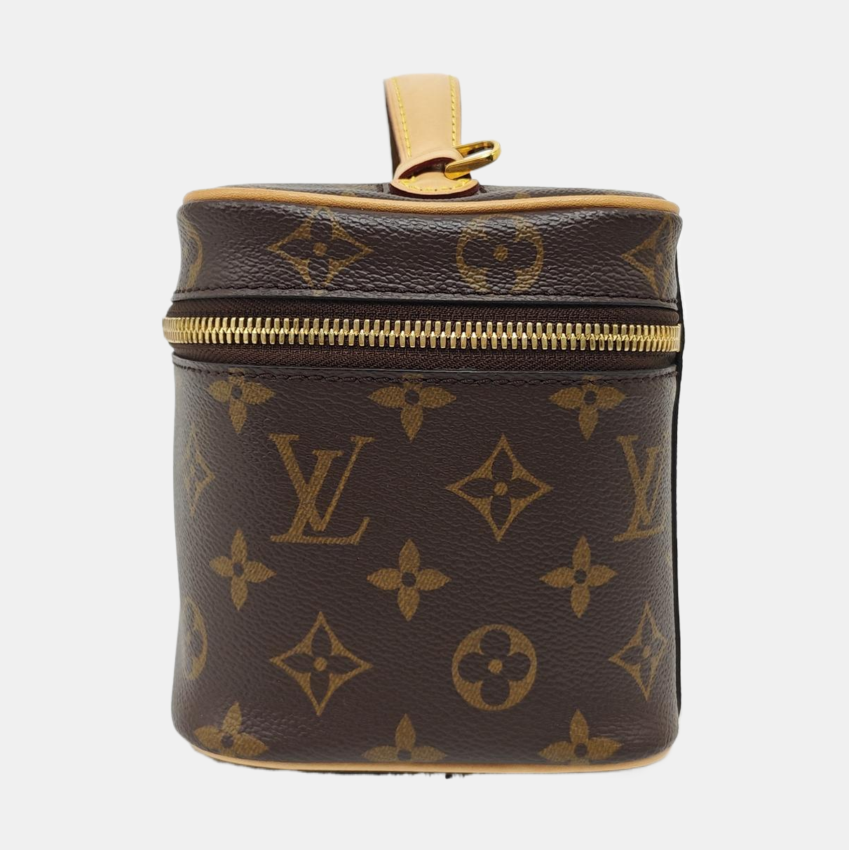 NICE Mini Monogram Coated Canvas Brown