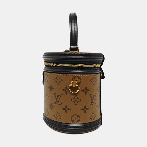 CANNES PM Monogram Coated Canvas Brown