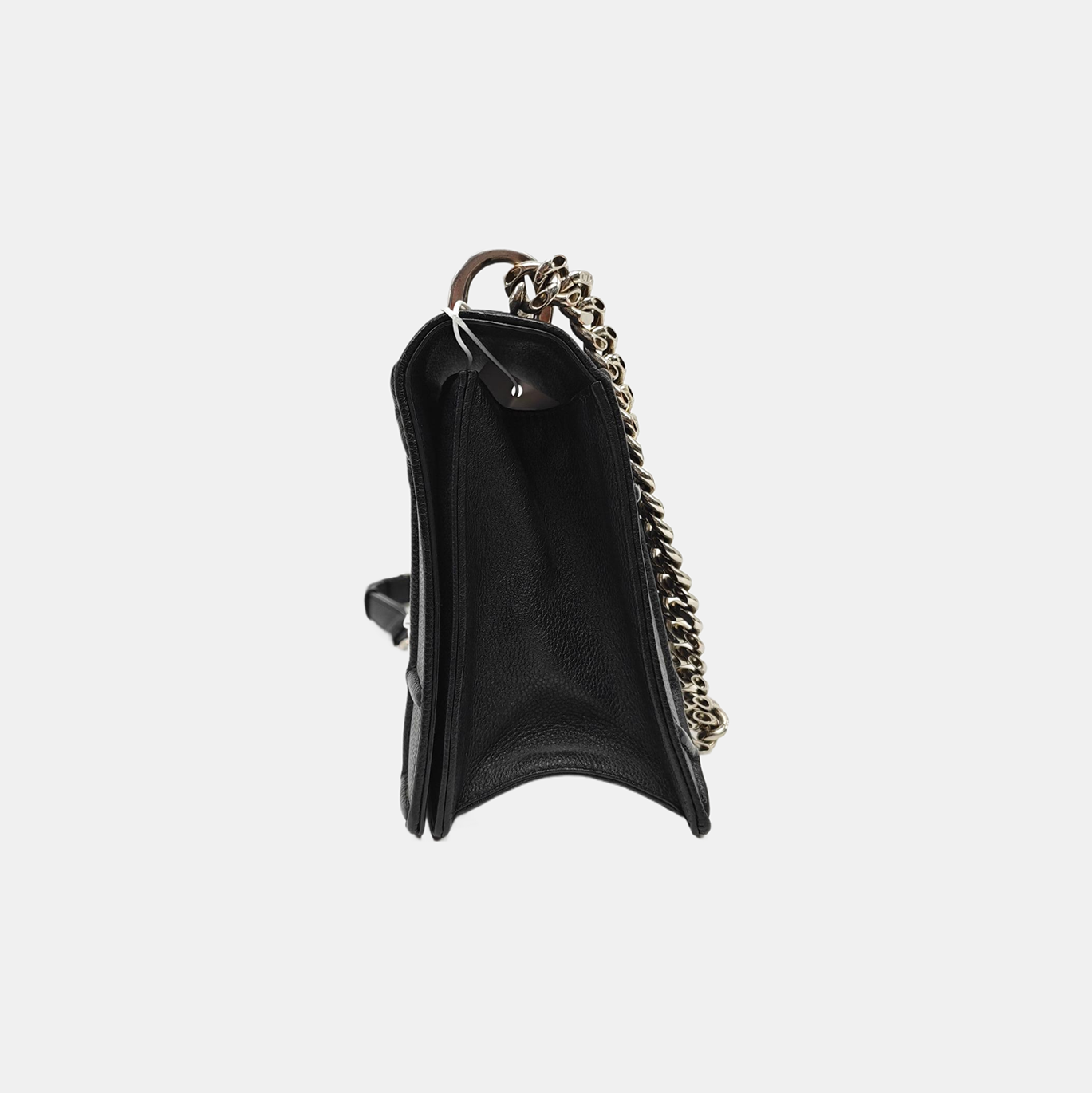 Diorama Medium Cannage Calfskin Black