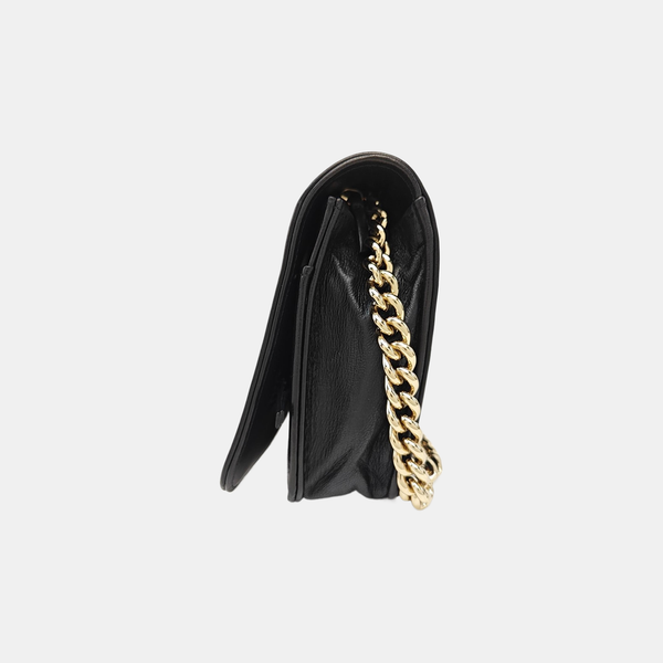 BOY CHANEL Mini Quilted Lambskin Black