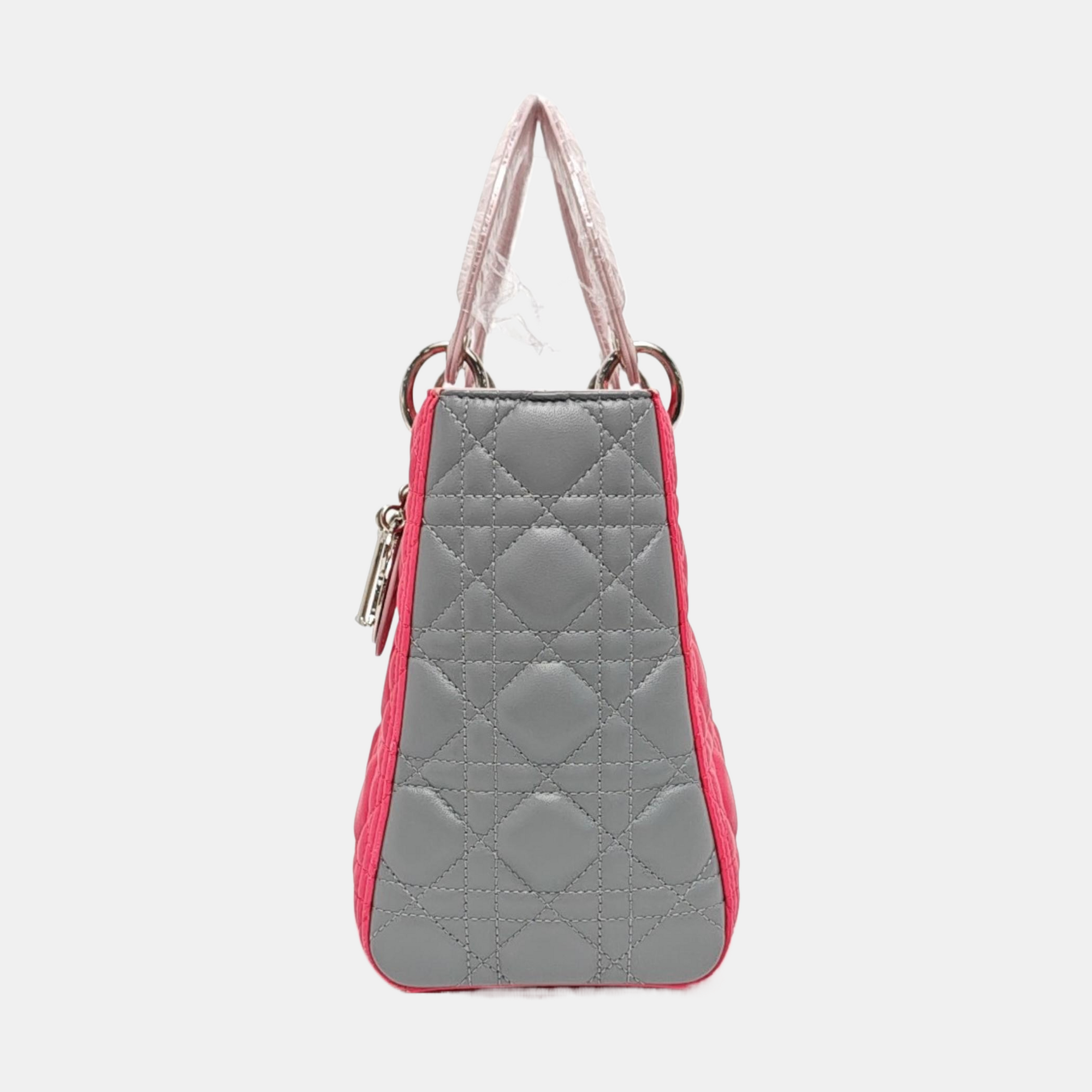 Lady Dior Medium Cannage Lambskin Red