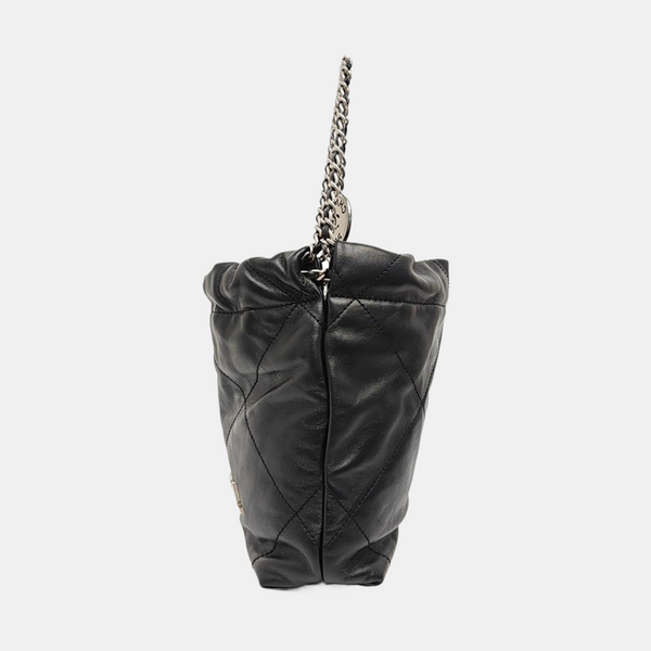 CHANEL 22 Mini Quilted Calfskin Black
