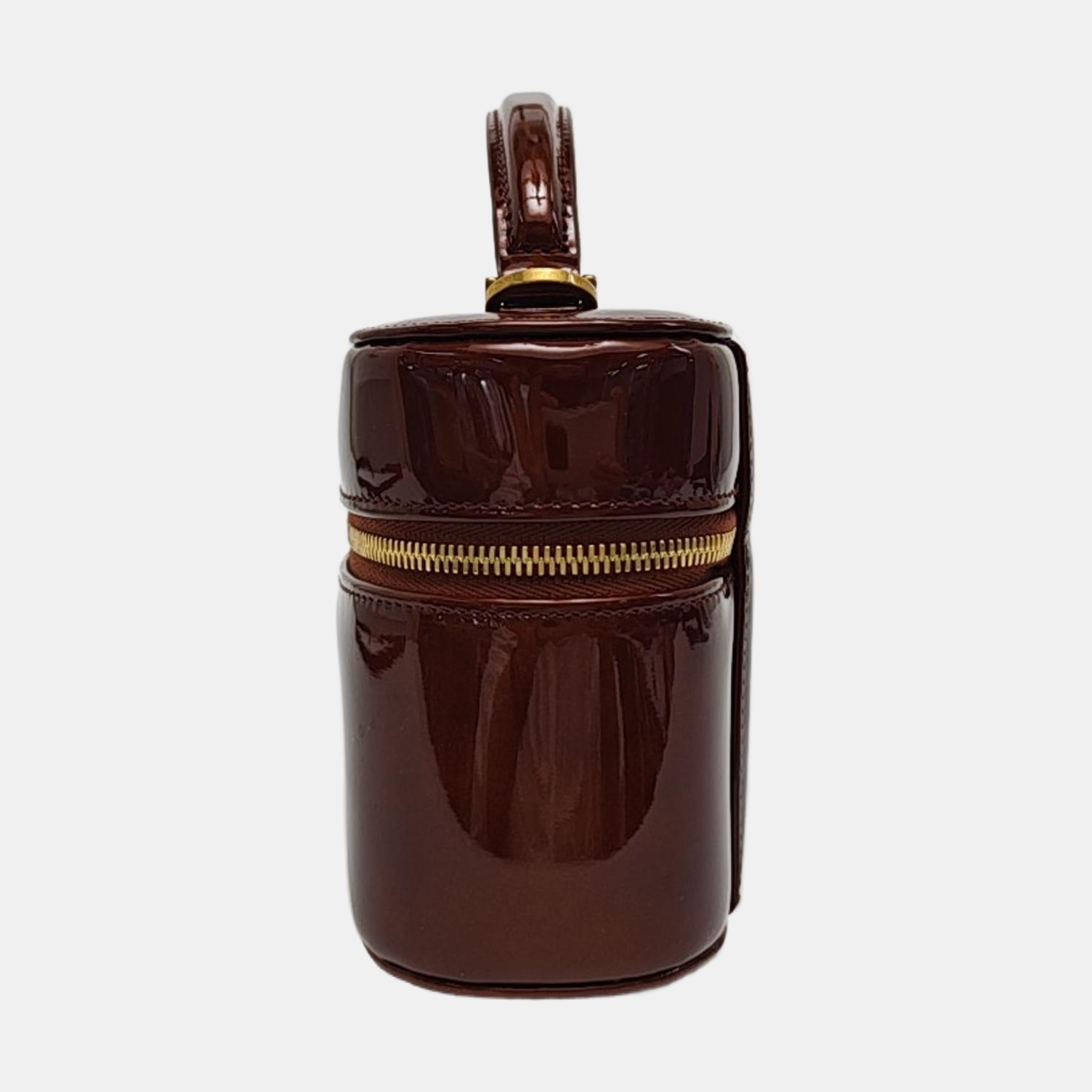 80'S VANITY Patent Leather Brown