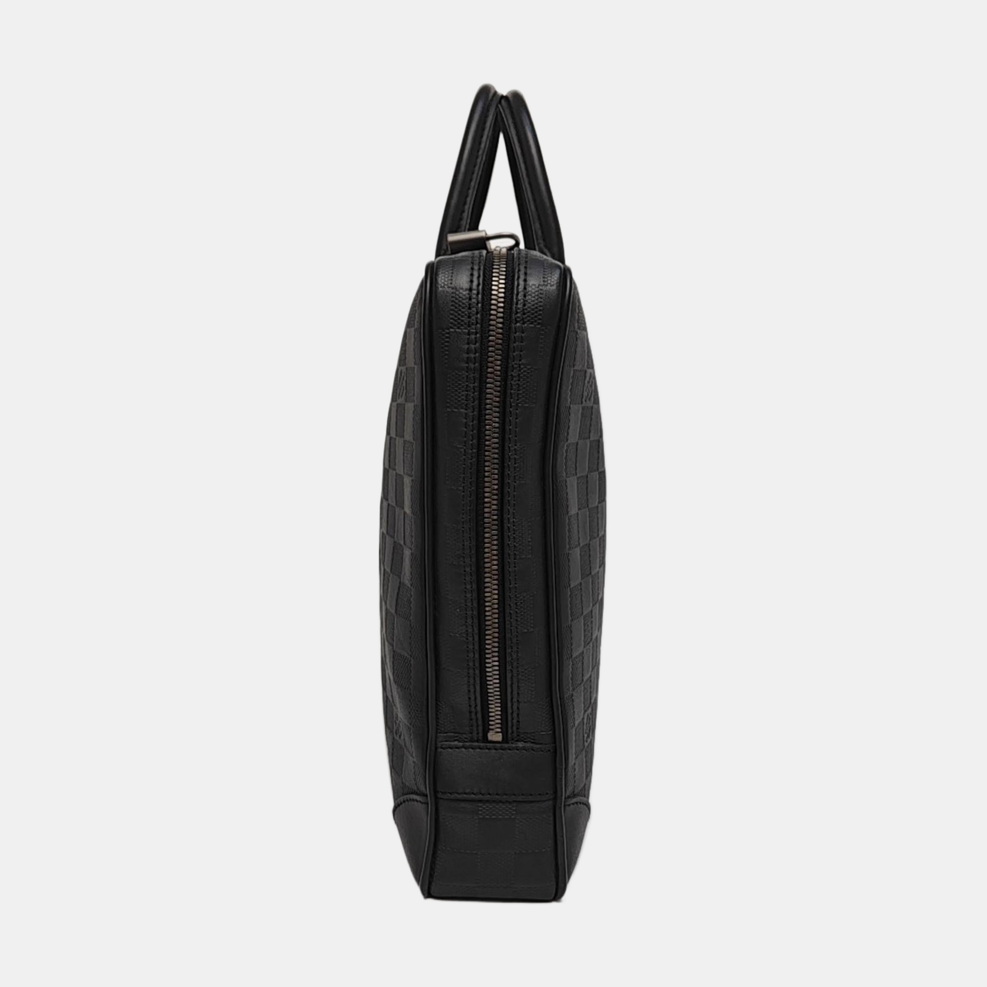 PORTE-DOCUMENTS Damier Graphite Calfskin Black