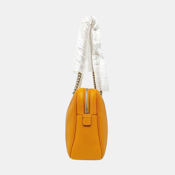 Soho Small Quilted Calfskin Orange