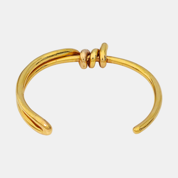 KNOT Metal Gold Bangle
