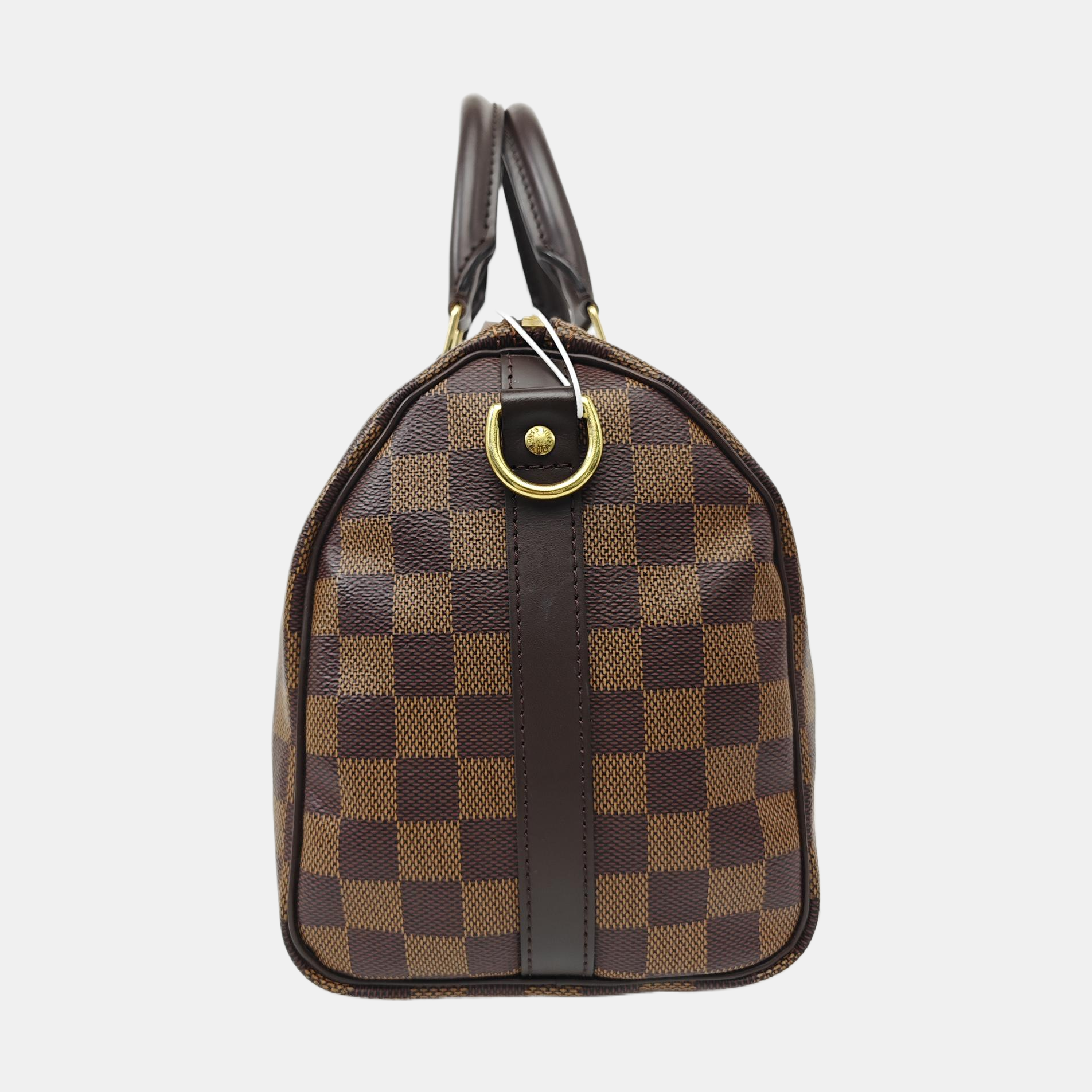 SPEEDY 25 Damier Ebene Coated Canvas Brown