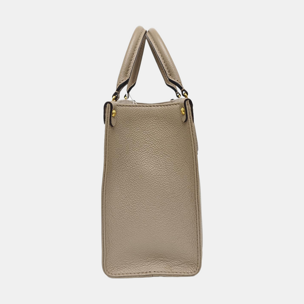 ONTHEGO PM Monogram Calfskin Gray