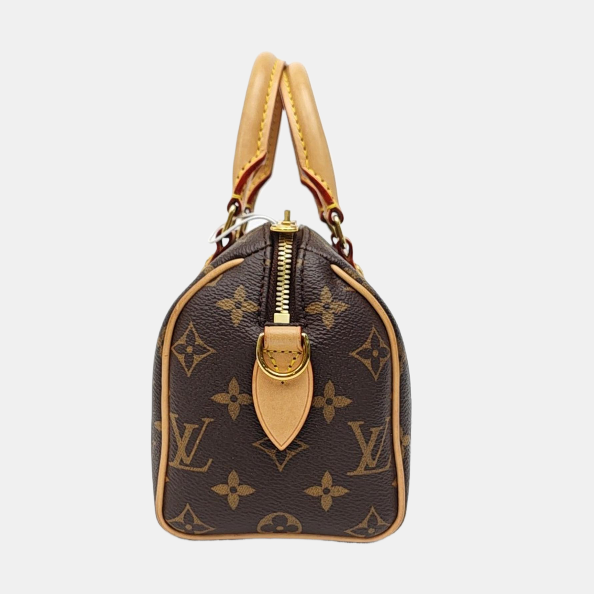 SPEEDY 20 Monogram Coated Canvas Brown