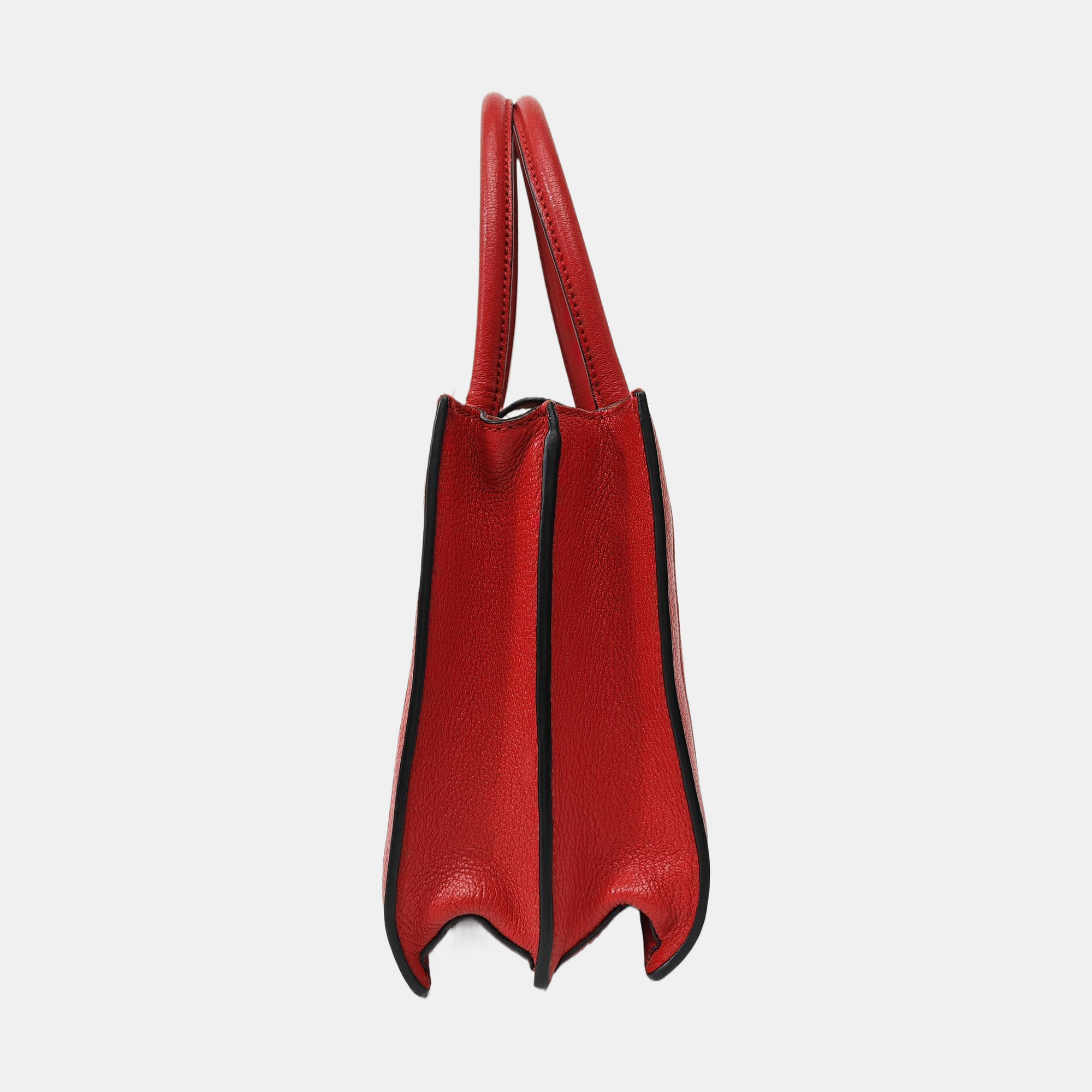Calfskin Crossbody Bag Red