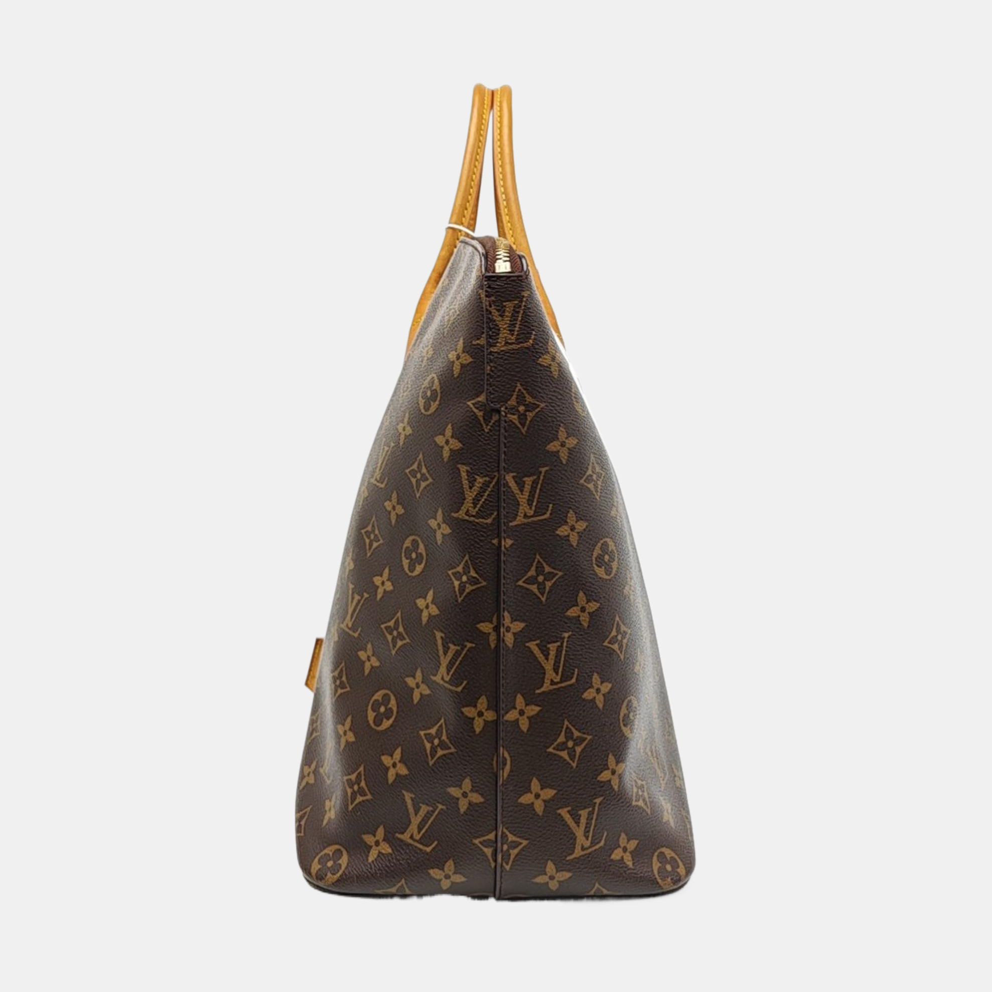 LOCKIT Monogram Coated Canvas Brown