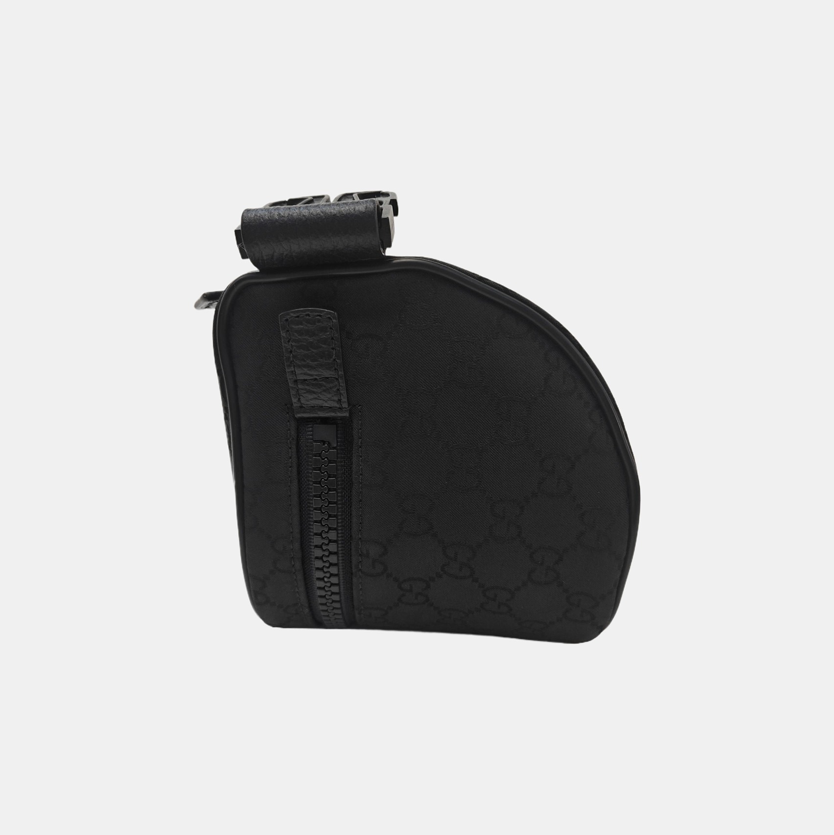 Monogram Canvas Crossbody Bag Black